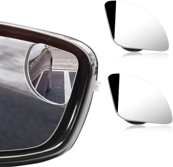 Specchio a 12 facce per auto da 360 gradi rotativo e regolabile