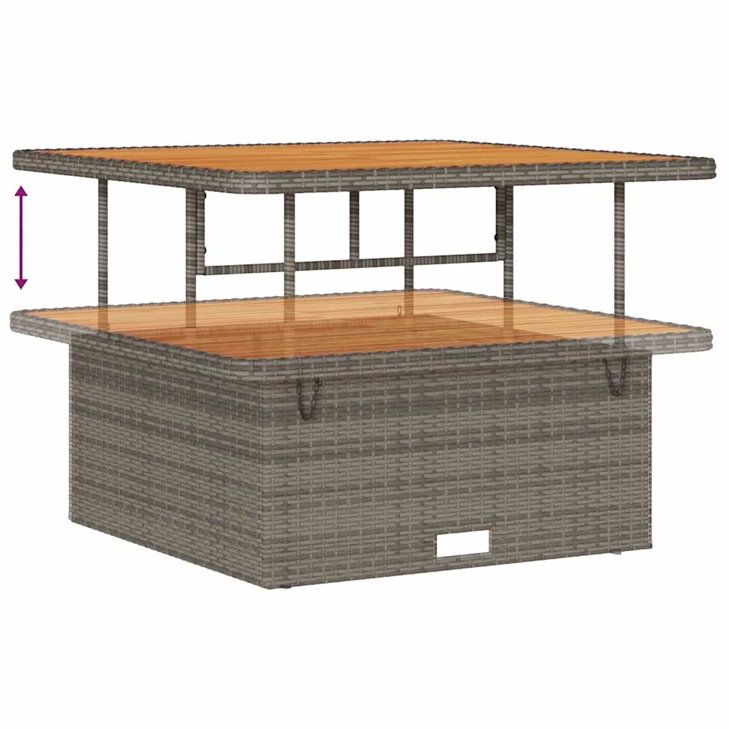 Set Divano da Giardino 13 pcs Grigio polyrattan 3361668