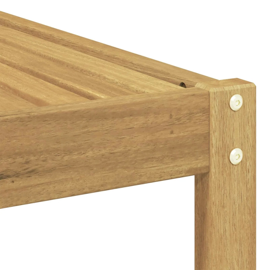 Divano da Esterno 2 Pezzo Bianco 182,5 x 63 x 73 cm 901482