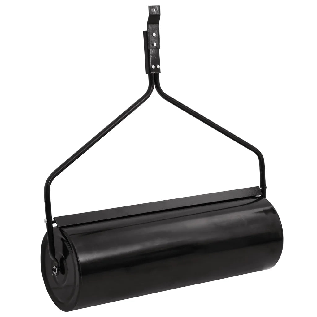 Rullo da Giardino trainabile con Aeratore a Morsetti Nero 63 L in Ferro 3308005
