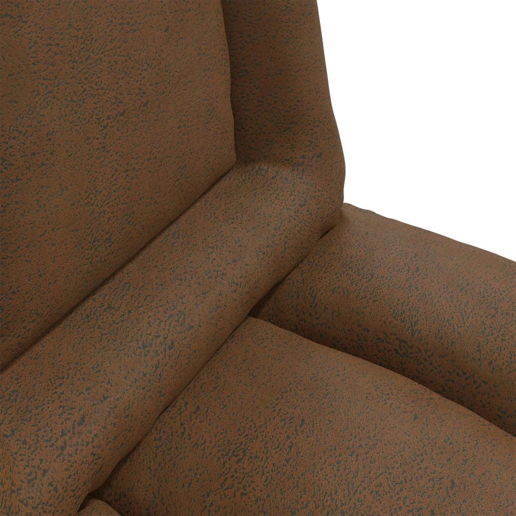 Sedia da Pavimento Marrone 55 x 61 x 70 cm Tessuto 42028190