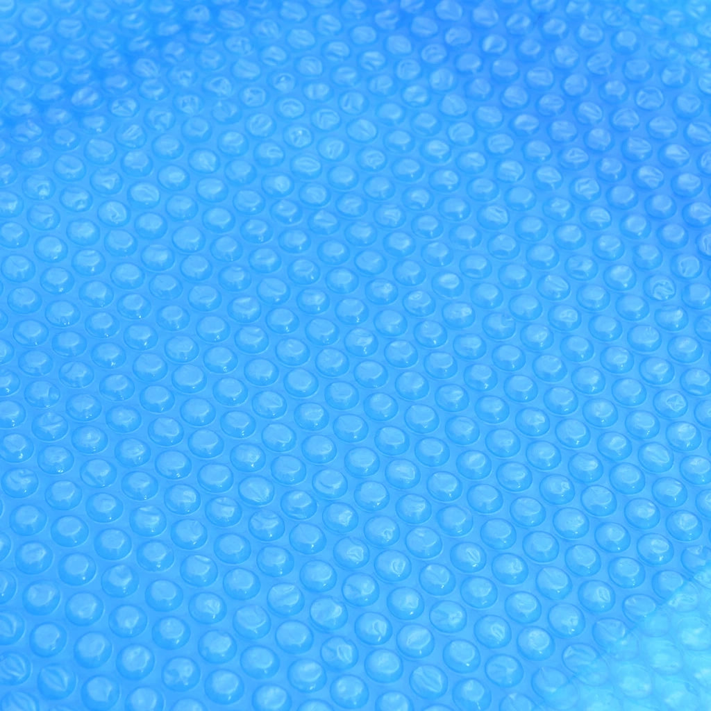 Telo Copripiscina Solare Copertura Rettangolare PE 549 x 274 cm Blu 90678