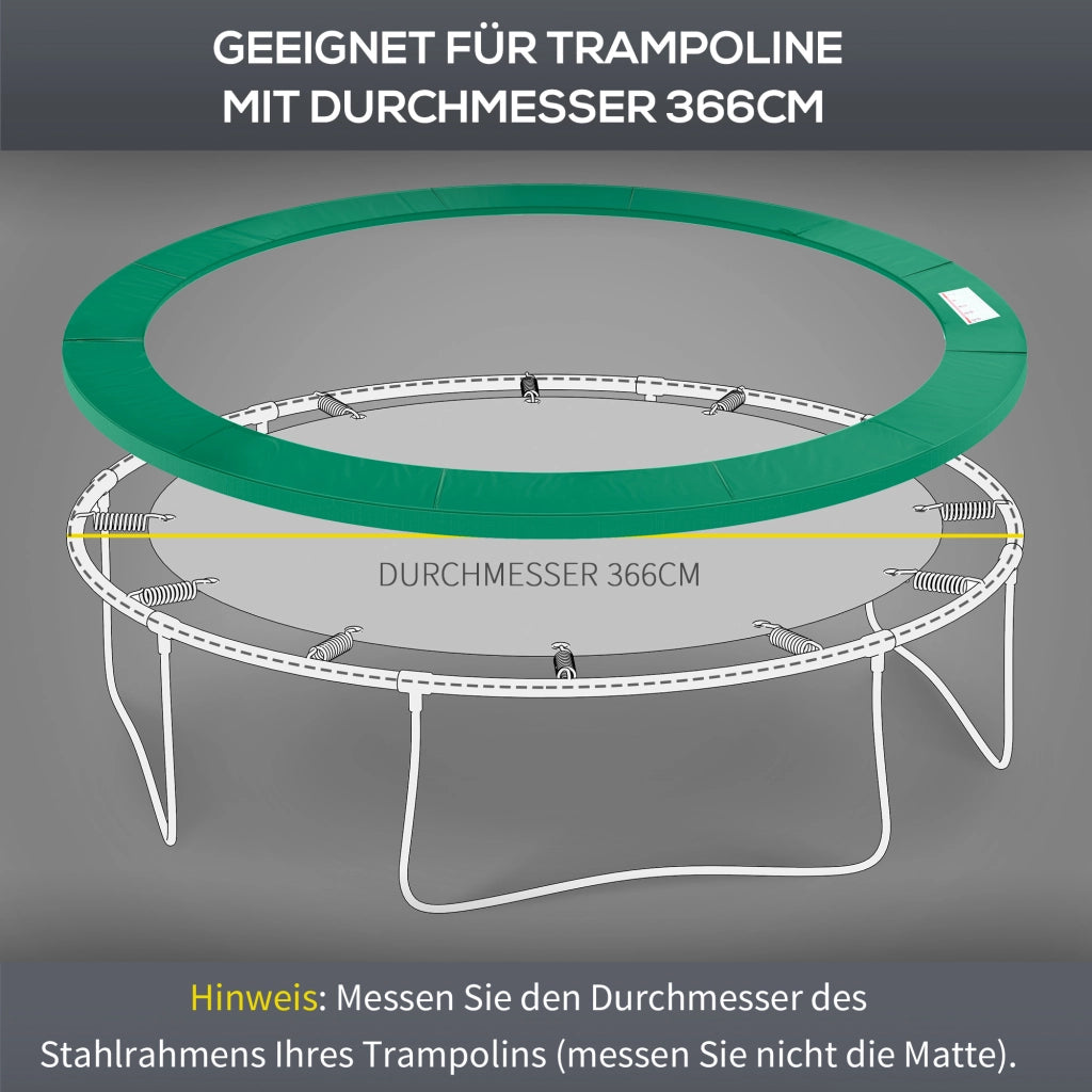 Copertura per Trampolino ¨C zephmum ¨C Verde ?366cm