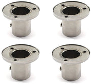 Sostegno per Tavolo di Supporto per Pannelli di Cassetto - Fermo per Tavolo in Acciaio Inox 304 - Pacchetto da 4 - D22 - Design Luccicante - Fermo per Tavolo
