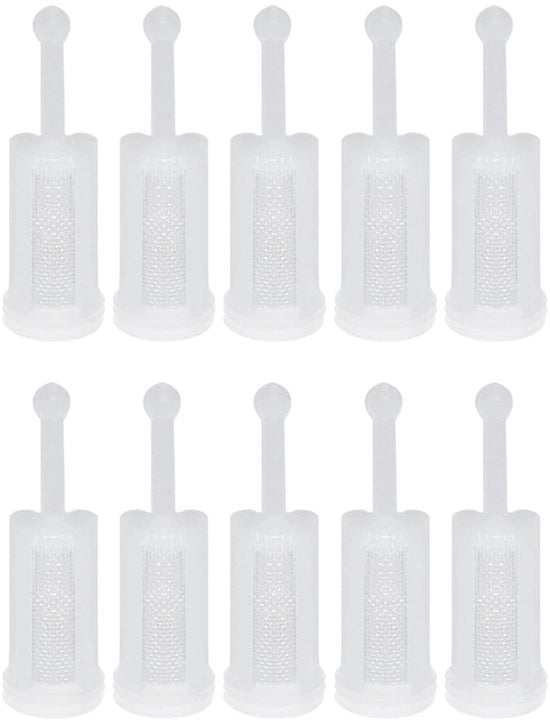Filtro a Colori da 10 Unità - Filtro a Getto - Reticolo Fine a Sette - Adatto per Spreatori a Gravità - Filtro a Maglia in Nylon - Accessorio per Sparatutto a Vernice - Filtro a Sifone per Vernice