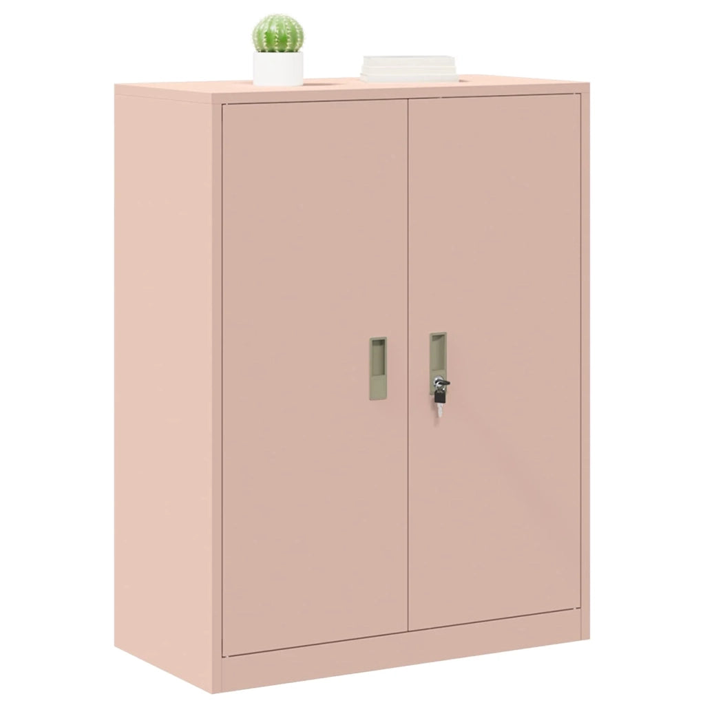 Armadio Rosa 80 x 40 x 105 cm Acciaio