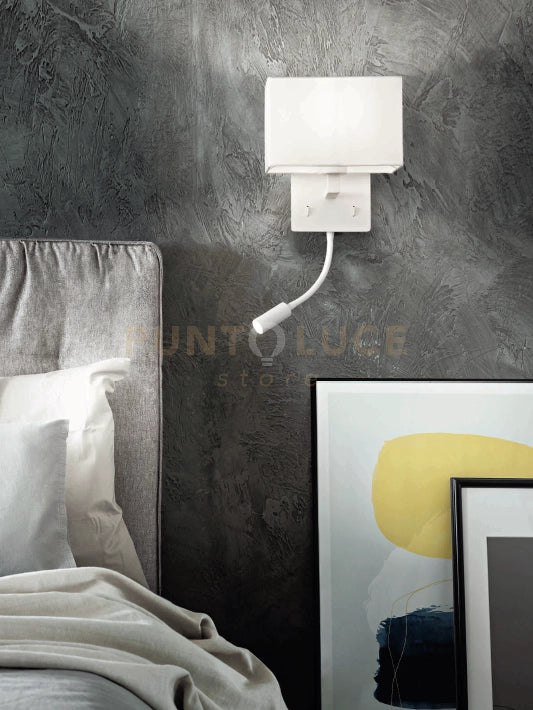 APPLIQUE SHADOW LED 3W  1 LUCE E27 BIANCO CON PARALUME