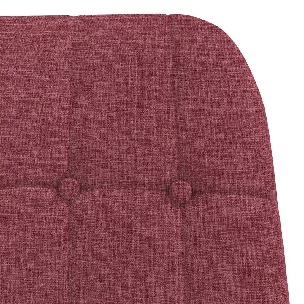 Sedia Relax Rosso Vino in Tessuto 4102649