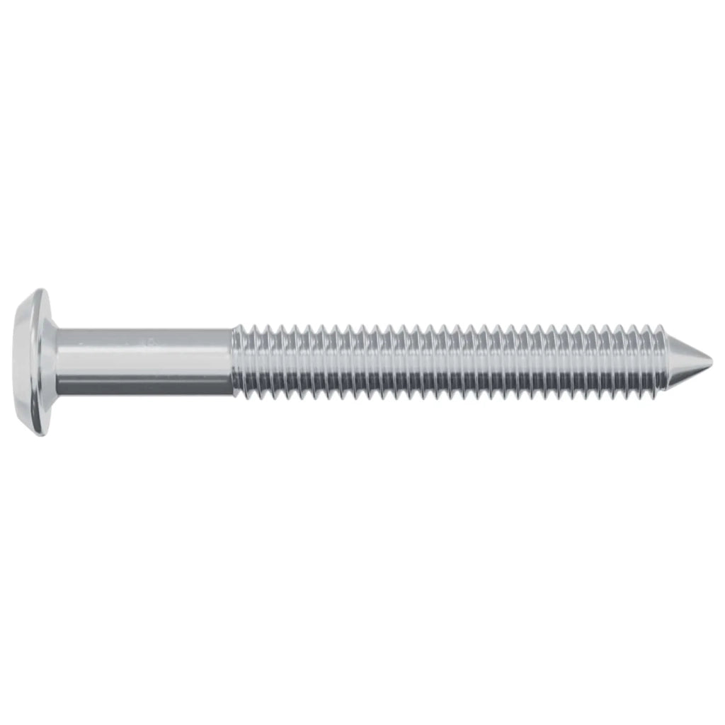 Vite 1800 pcs Argento M6 x 50 mm Acciaio