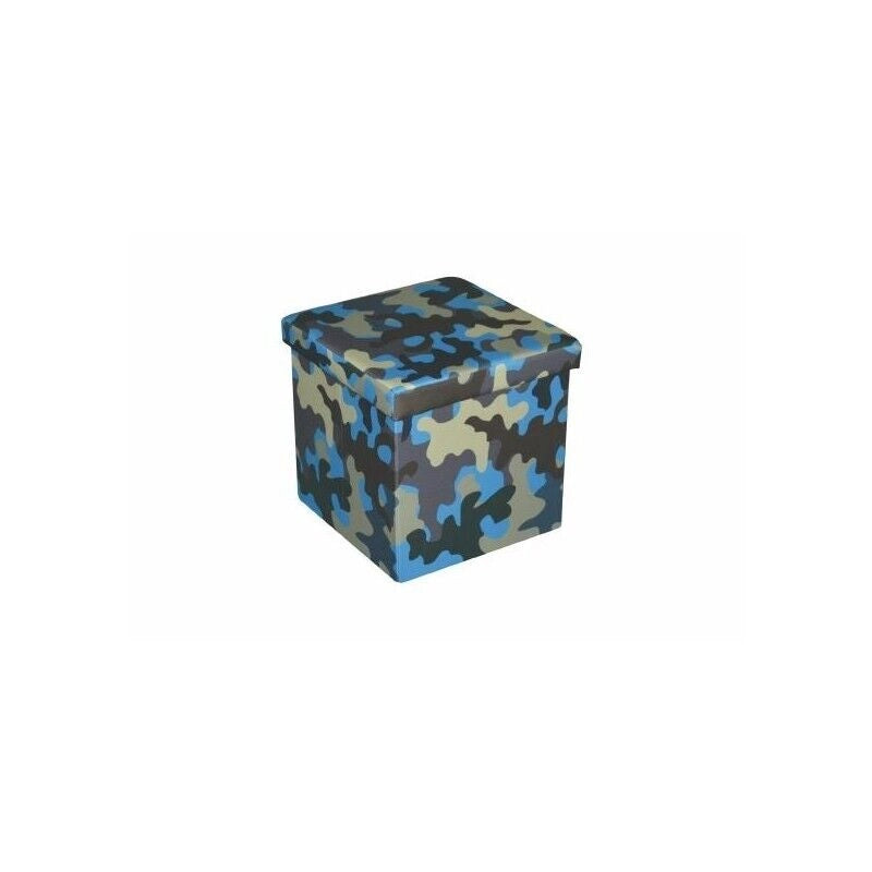 POUF CONTENITORE IN MDF E PVC