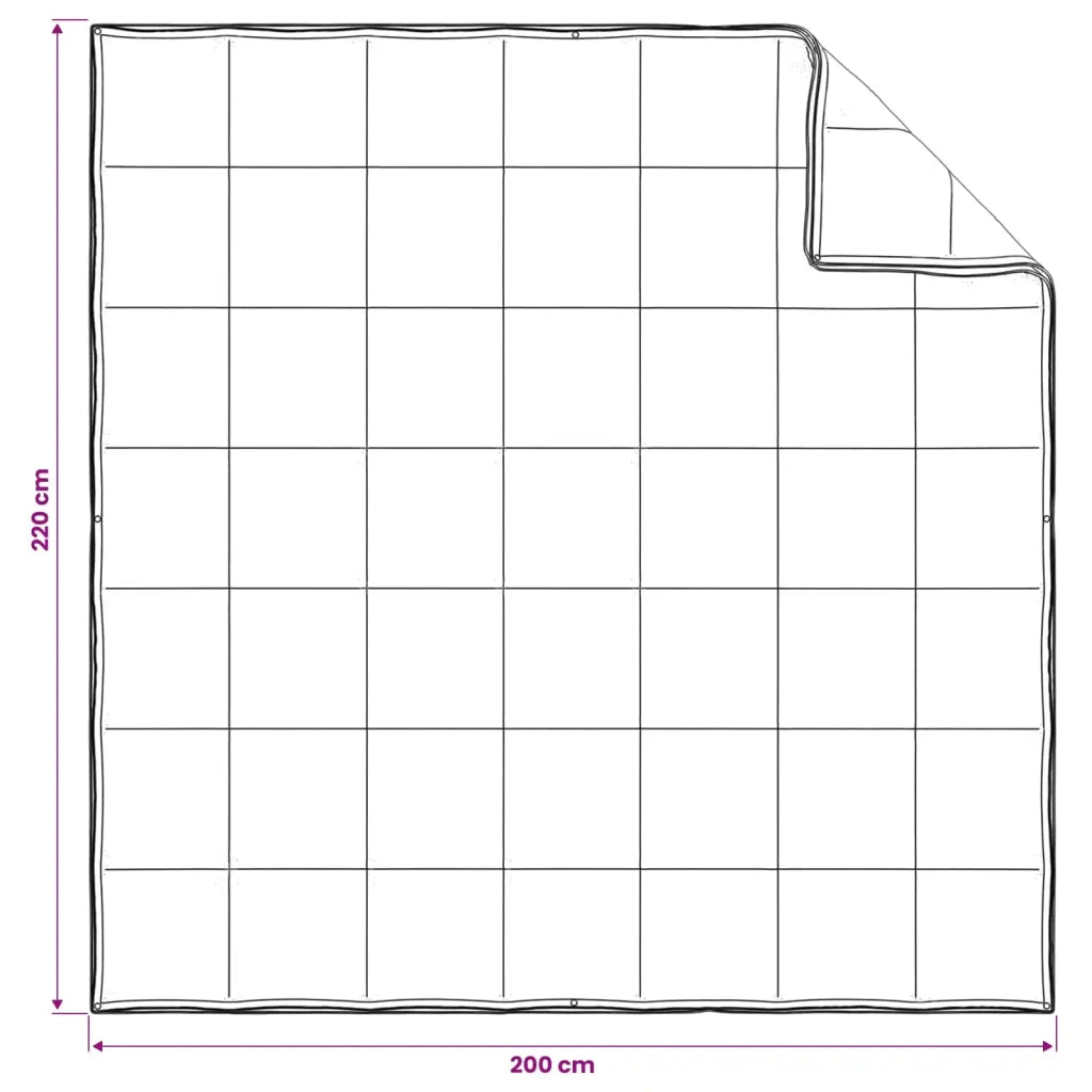 Set di Piumoni 3 pz Bianco Bambù 3432498