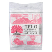 Telone copritutto polietilene 4 x 4 m 100 g