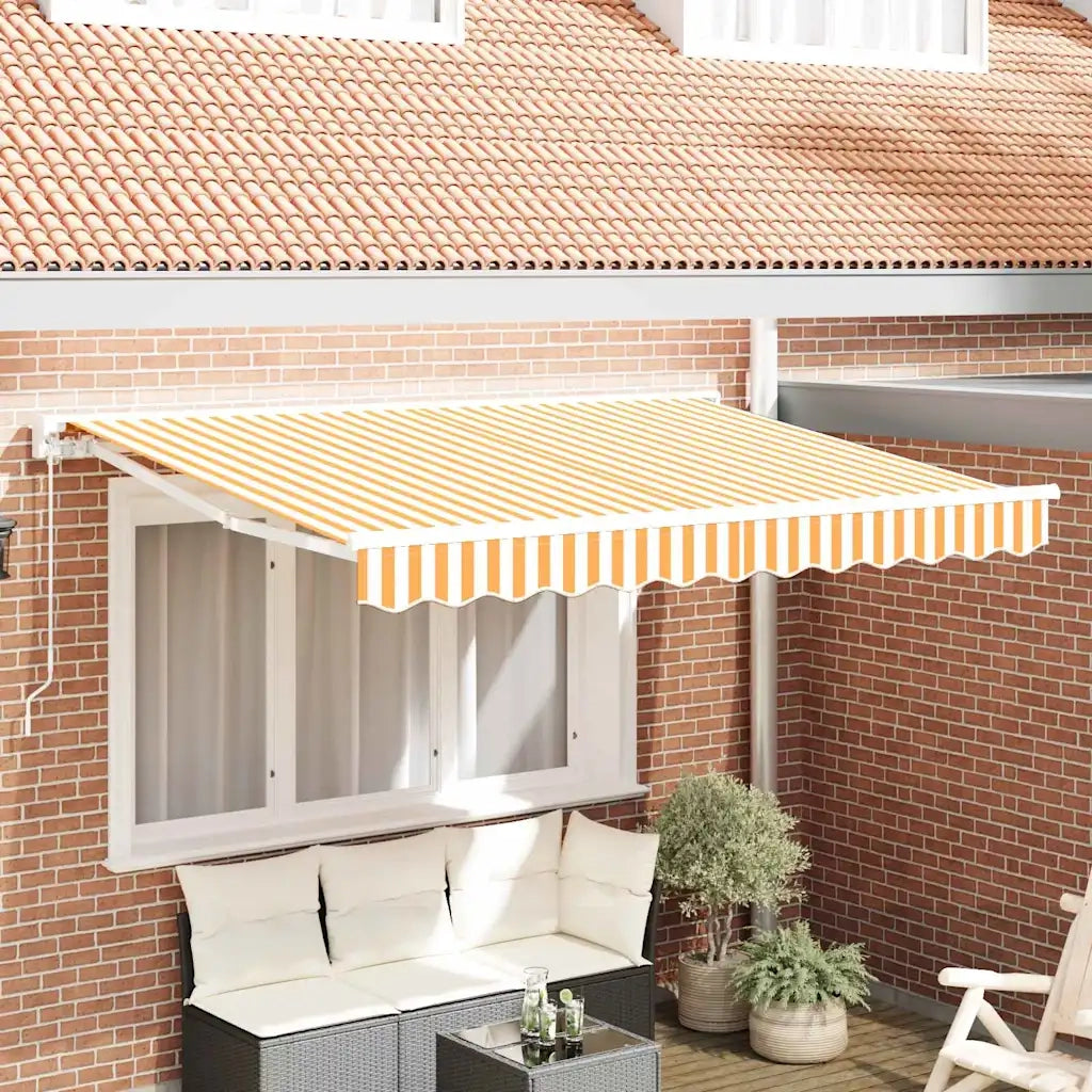 Struttura della tenda Giallo e Bianco 250 x 200 cm 3329361