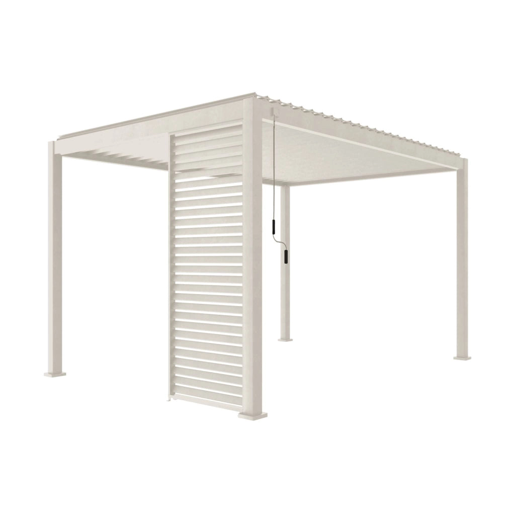 Persiana 1m in alluminio per pergola biocllimatica, beige