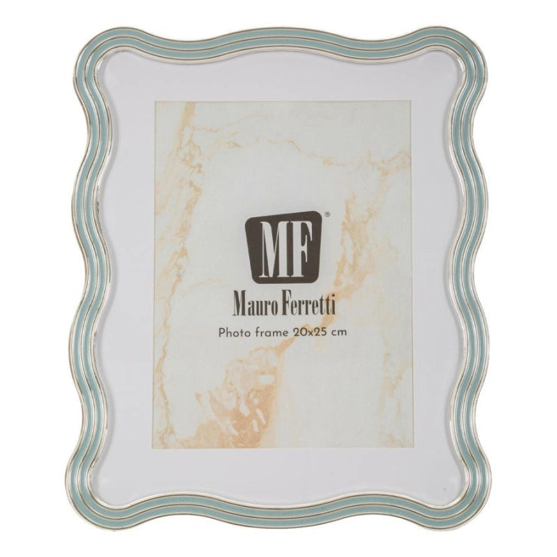 Cornice Elizabeth Celeste cm 22,7x1,3x27,6 (misura Interna cm 20x25)