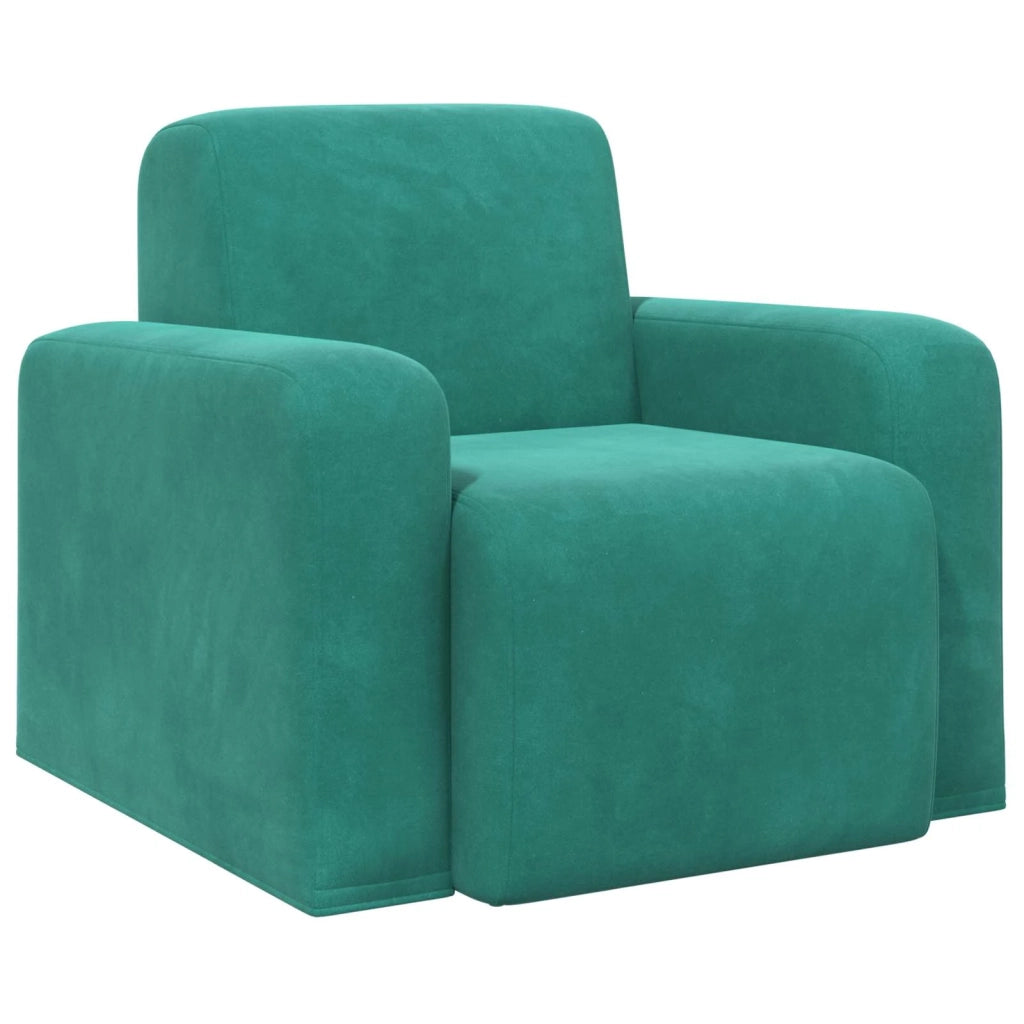 Poltrona Turchese Velluto (V) 42042439