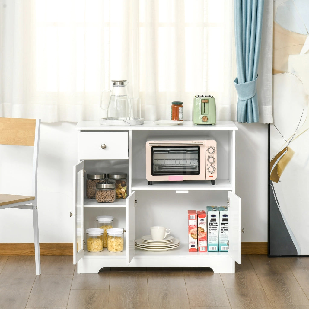 Armadio da cucina ¨C Minimal ¨C bianco 90x40x82 cm
