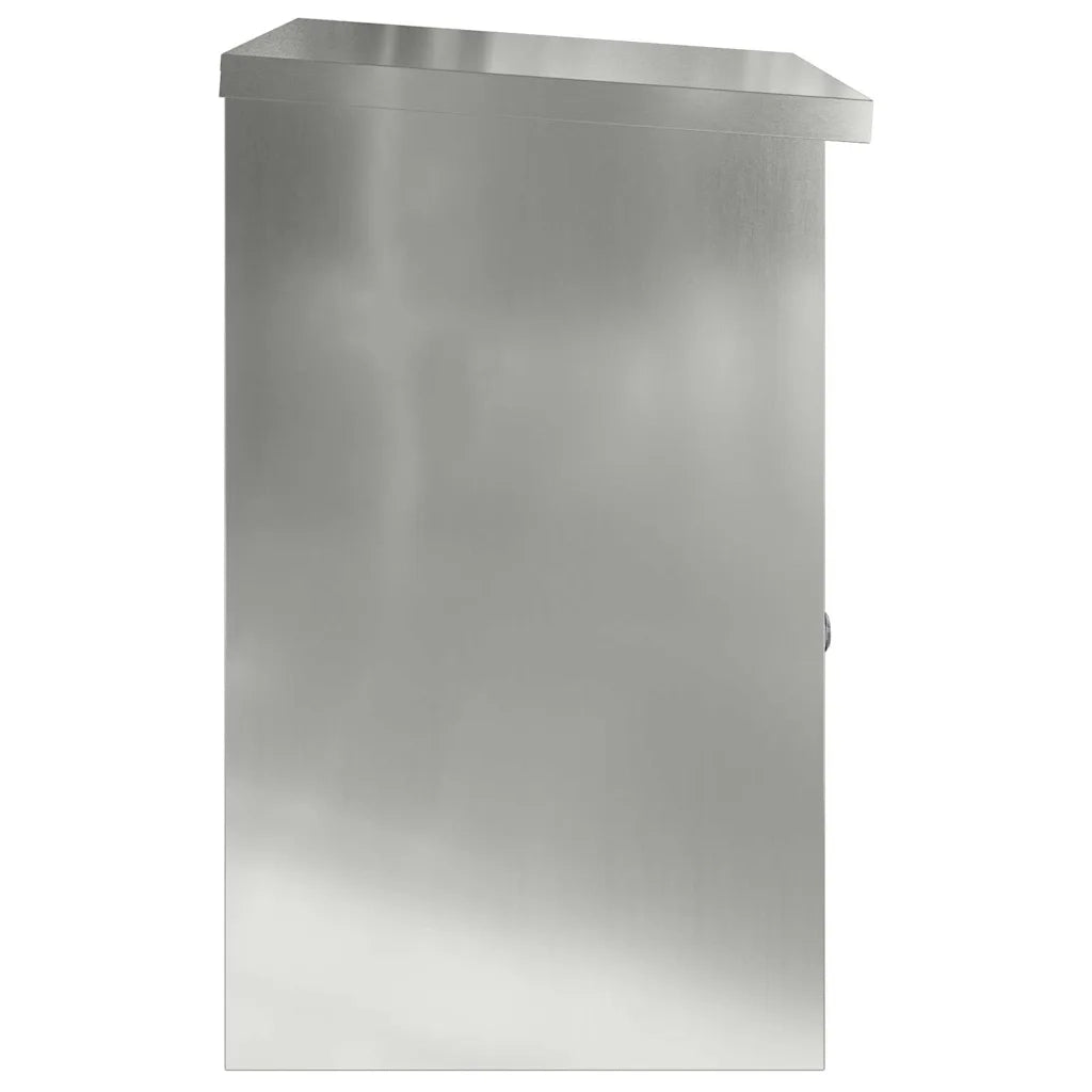 Cassetta per pacchi Nero 47.5 x 38 x 59 cm Acciaio zincato 874945