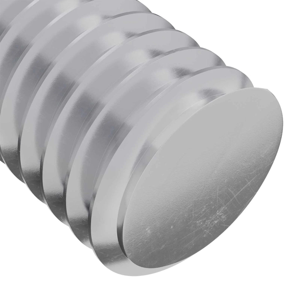 Vite 2 pcs Argento 8 x 25 mm Acciaio 864598