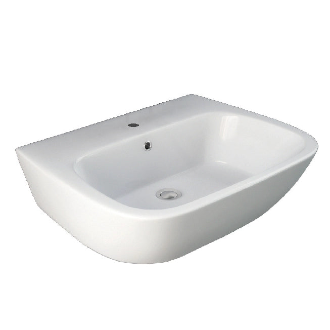 Lavabo sospeso in ceramica Rak Ceramics One - Bianco