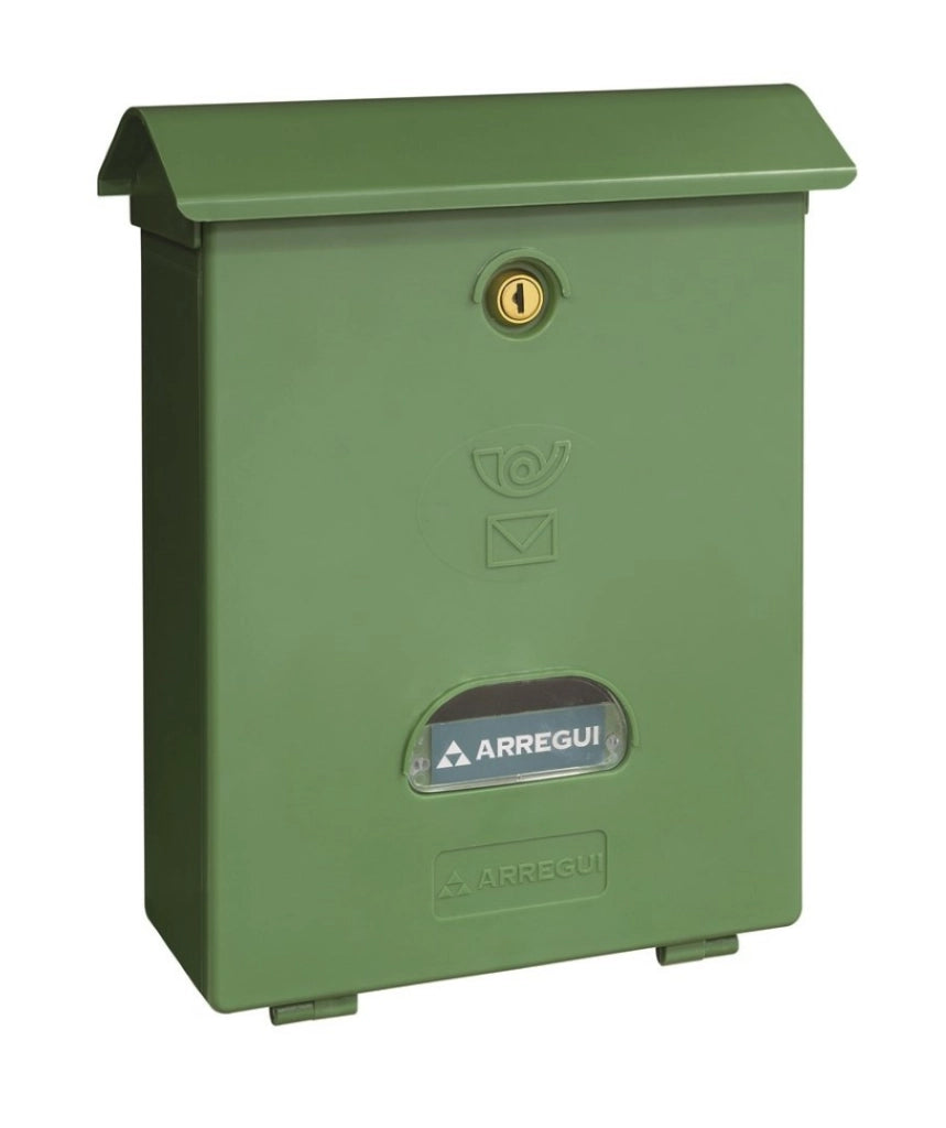 Cassetta Postale Plastica Classic Verde Mm H34 - Arregui