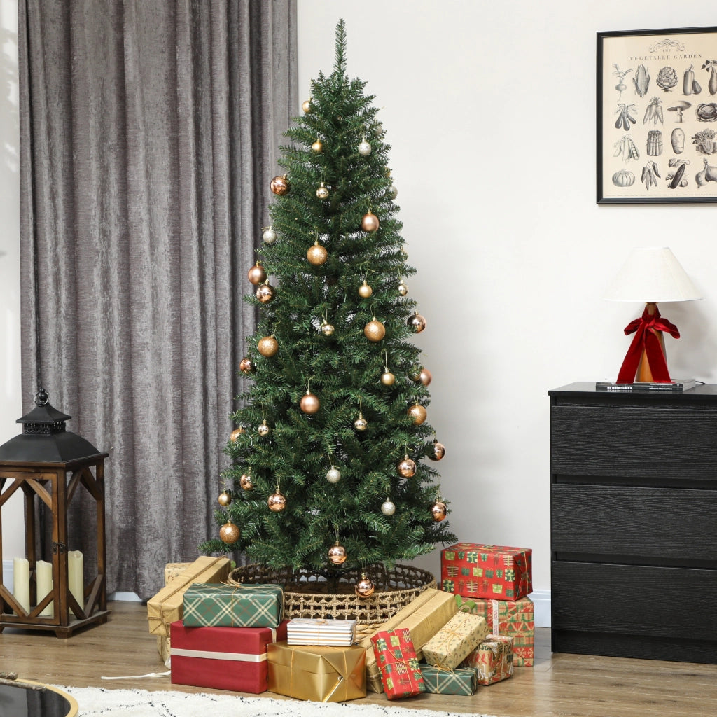 Albero di Natale Illuminato 180 cm ¨C Minimal ¨C 250 Luci Bianche e Colorate 9 Modalit¨¤