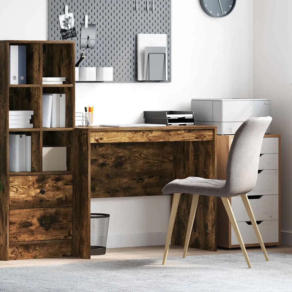 Scrivania Rovere fumé 90 x 50 x 76 cm 869438