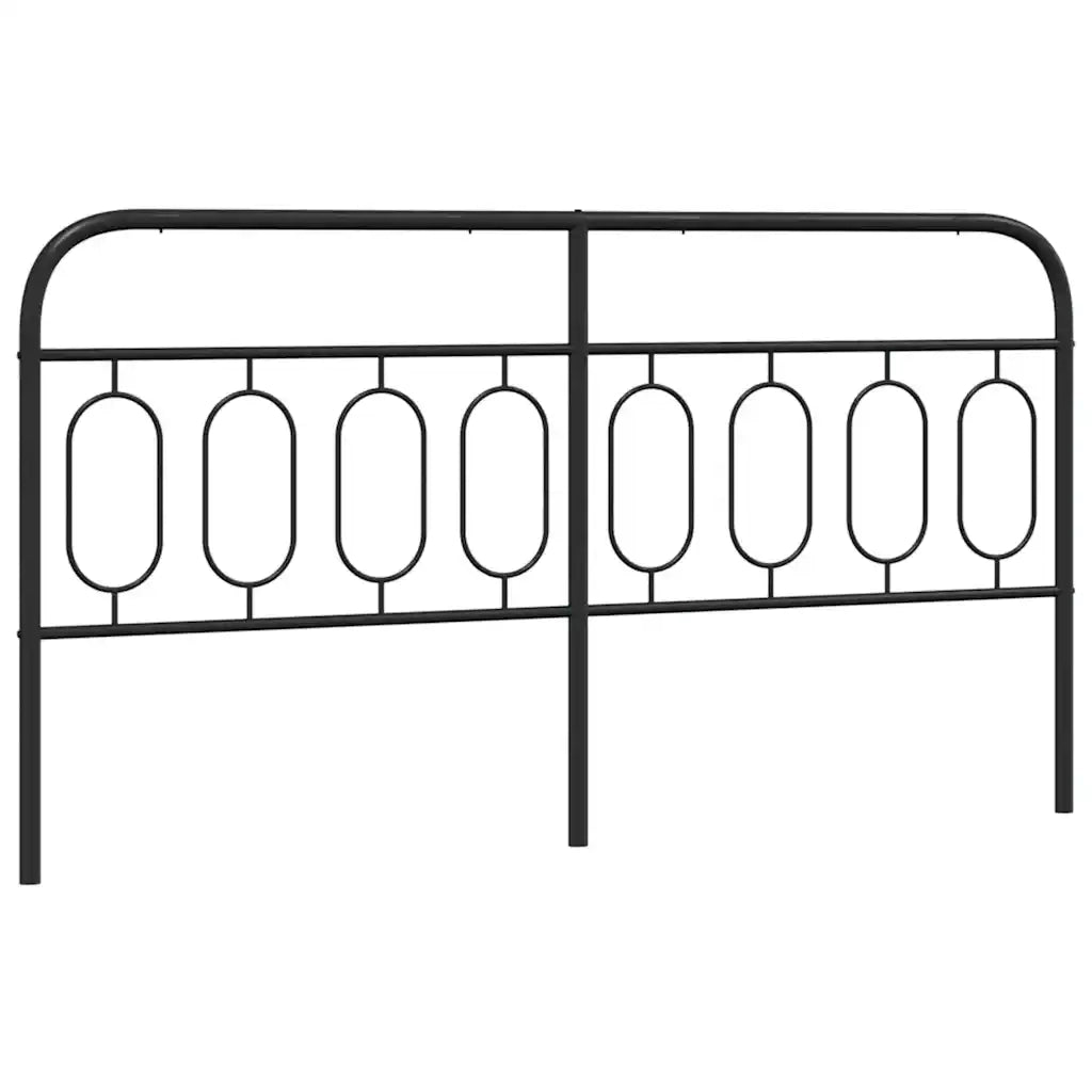 Testiera di Ricambio in Metallo Nero 183 cm 377153