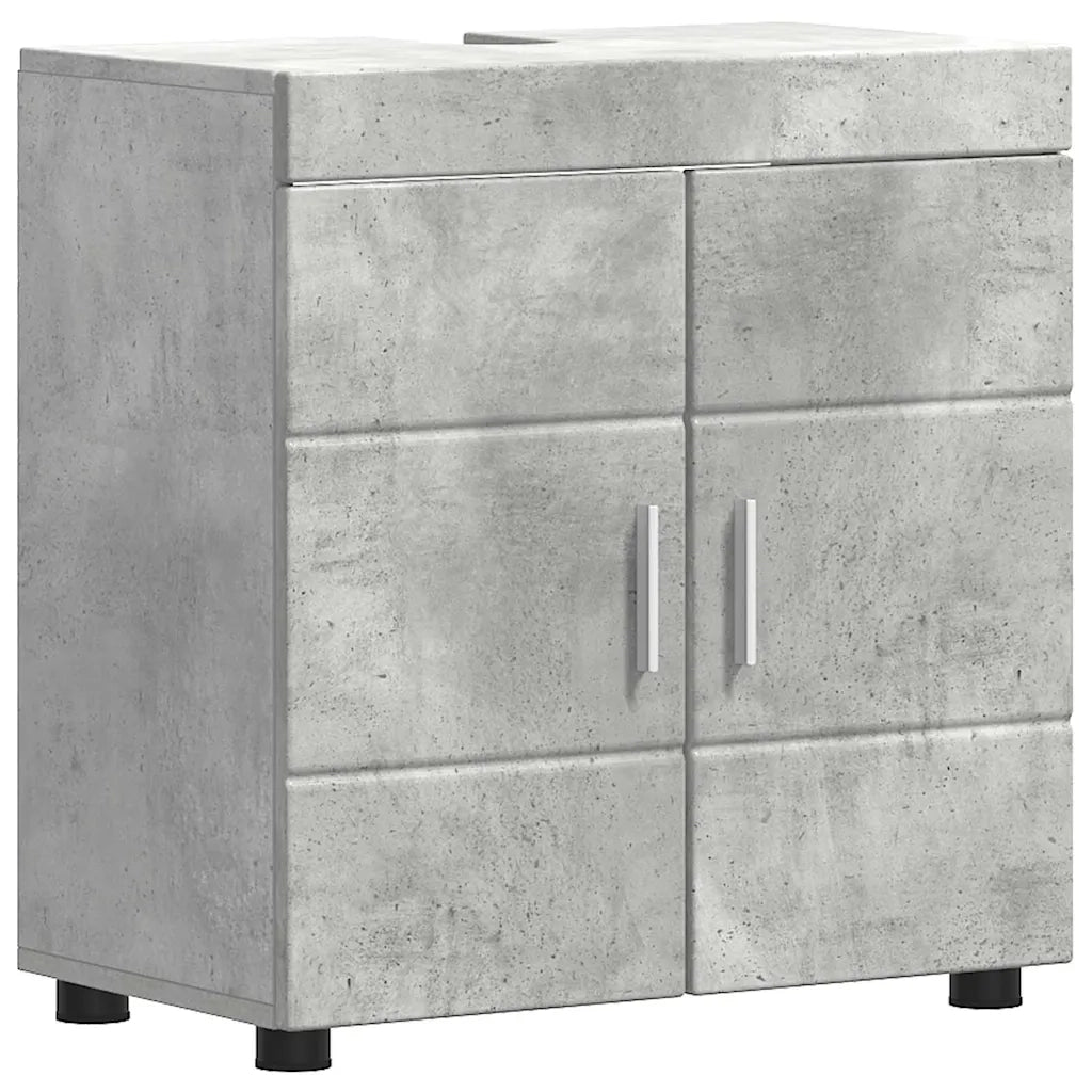 Set di mobili per il bagno TULUM 5 pcs Grigio cemento 3398057