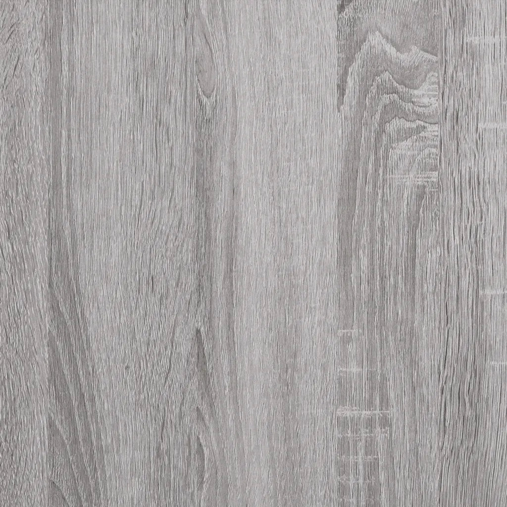 Letto singolo | Letto per adulti | Giroletto Grigio Sonoma 90x200 cm in Legno Multistrato