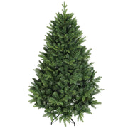 Albero di Natale Artificiale ¨C Minimal ¨C Verde 180 cm con Base in Acciaio