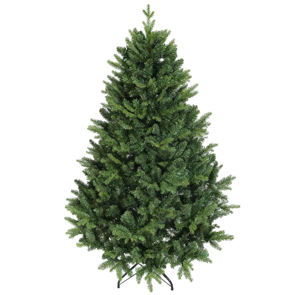 Albero di Natale Artificiale ¨C Minimal ¨C Verde 180 cm con Base in Acciaio
