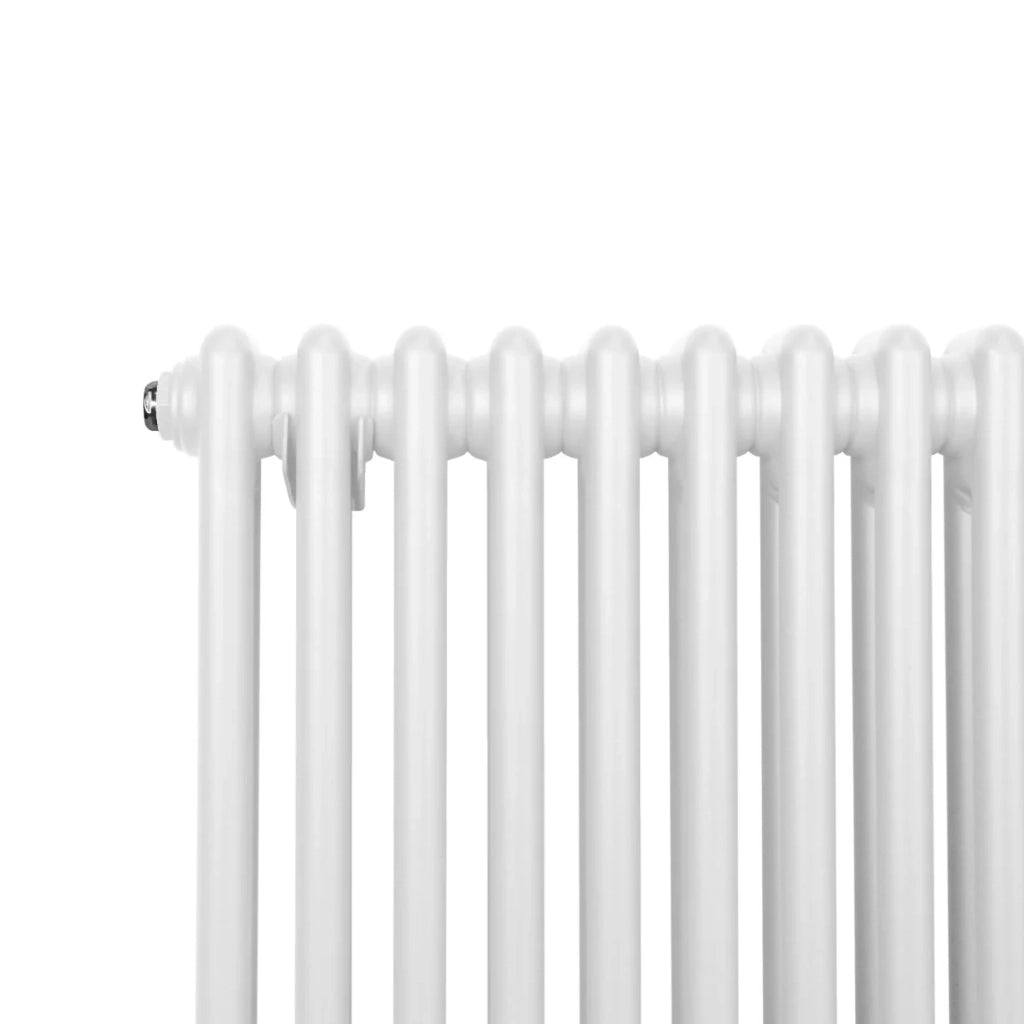 Termosifone Radiatore a 2 colonne per riscaldamento centralizzato verticale Bianco 180x56cm