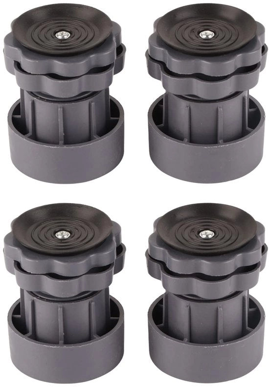 Pads antiscivolo per lavatrice con funzione di assorbimento del rumore - cuscinetti per piedi - supporto - stabilità - migliorata ventilazione - piedi per lavatrice