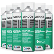 Windor spray lucida e ravviva infissi e serramenti 500 ml 6 pezzi