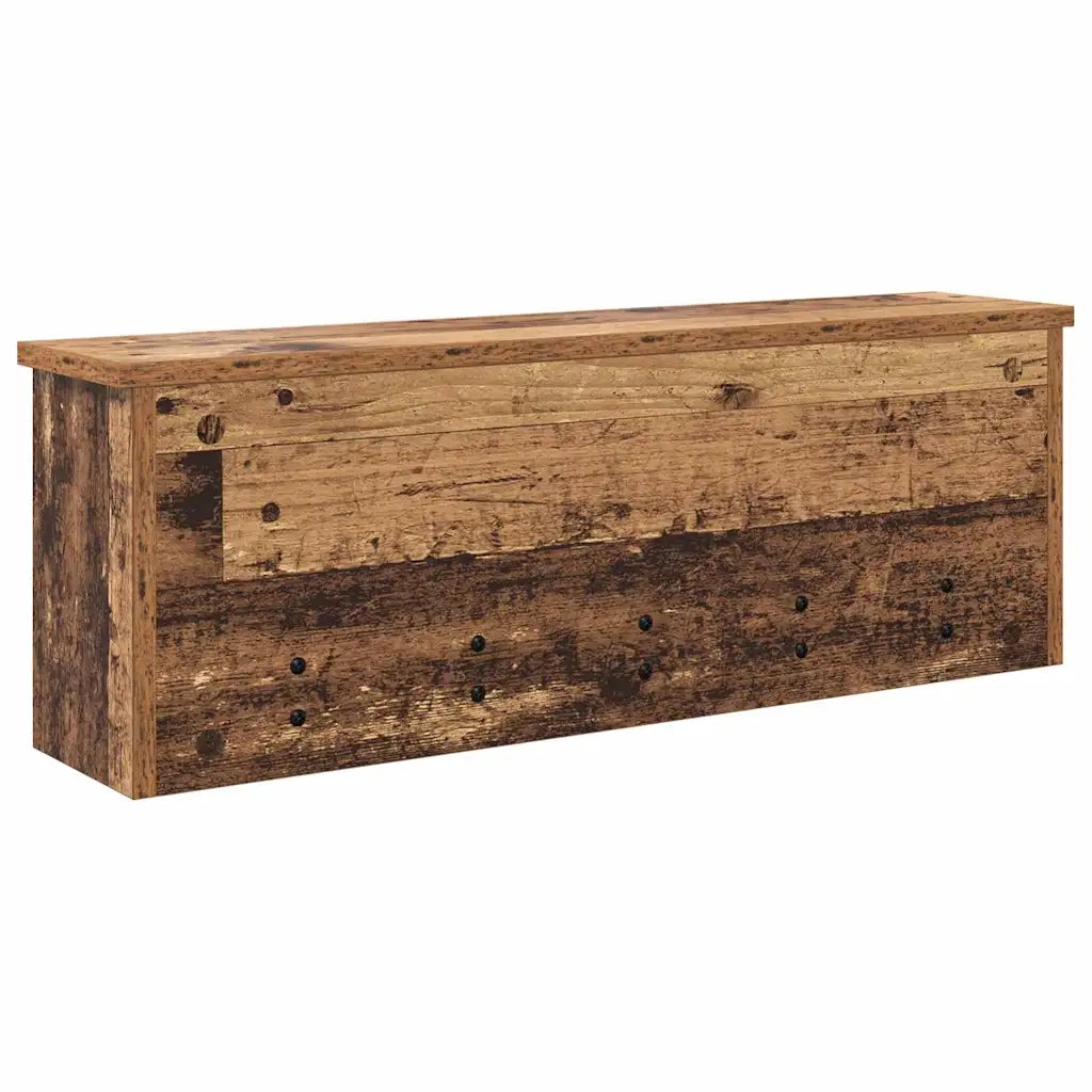 Appendiabiti a muro Legno vecchio 75 x 16 x 26 cm 874321