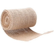 Rolle di Juta in Canapa - Materiale di Alta Qualità - Decorazione - Riciclabile - Adatto per Feste - Larghezza 10 cm, Lunghezza 3 metri - Tela di Juta