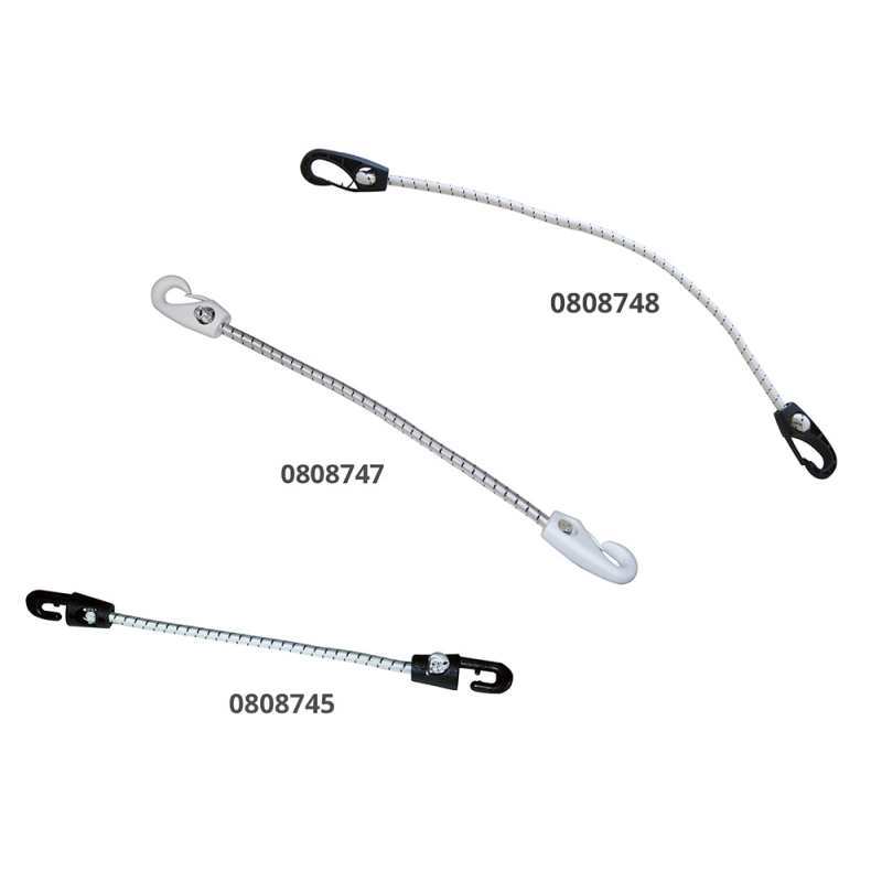 ELASTICO C/MOSCHETTONI CM.20 SHOCK CORD CM.30