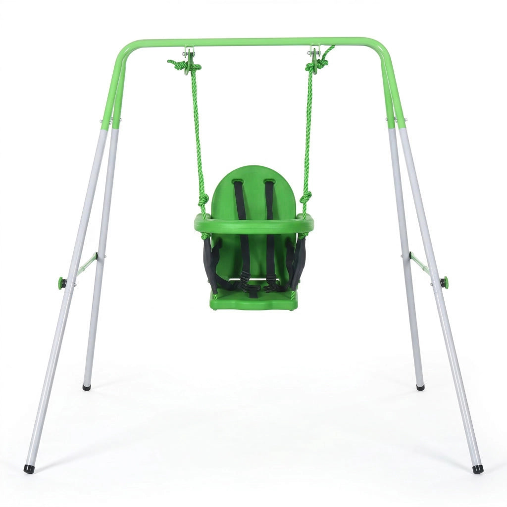 Altalena per Bambini ¨C zephmum ¨C Verde 122x146x122 cm