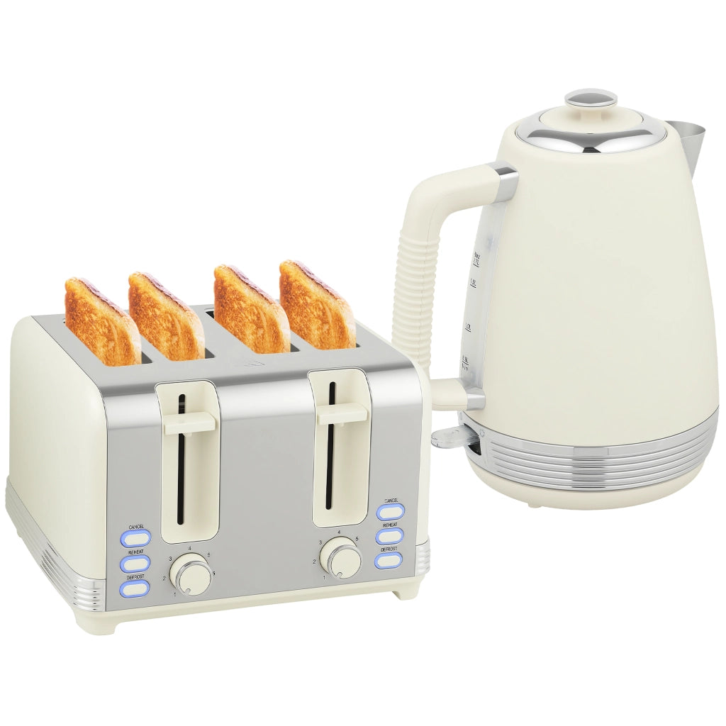 Set Bollitore e Tostapane ¨C Minimal ¨C 1,7L 2200W 4 Fessure 7 Livelli