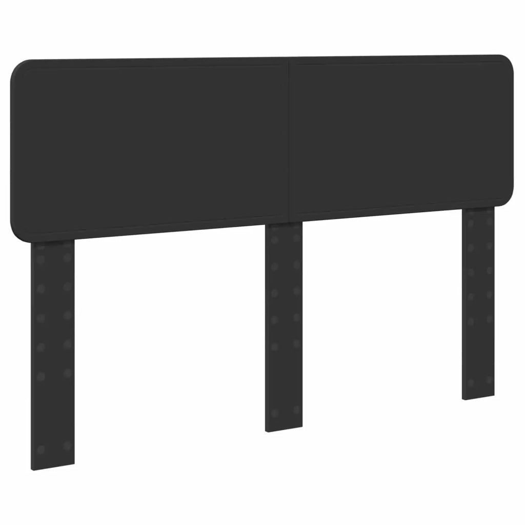 Letto matrimoniale | Letto per adulti | Struttura del letto Nero 160 x 200 cm Legno ingegnerizzato