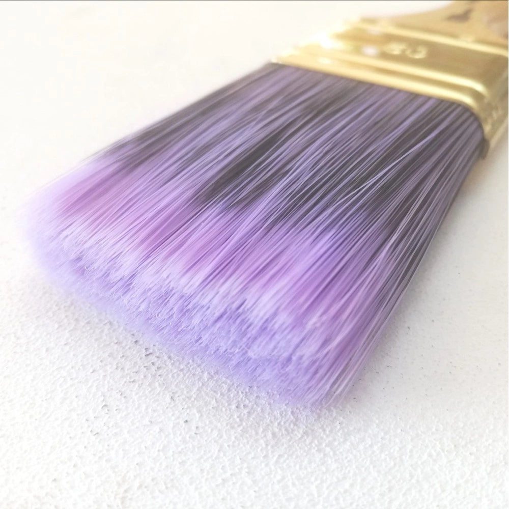 Fiorellini pennello serie 44 da 30mm professionale krex per pittura impregnante e smalto base acqua e solvente