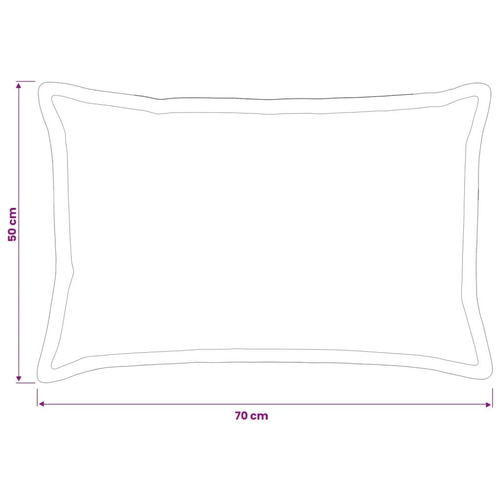 Federa 2 pcs HOUTEN Azzurro 50 x 70 cm 919693