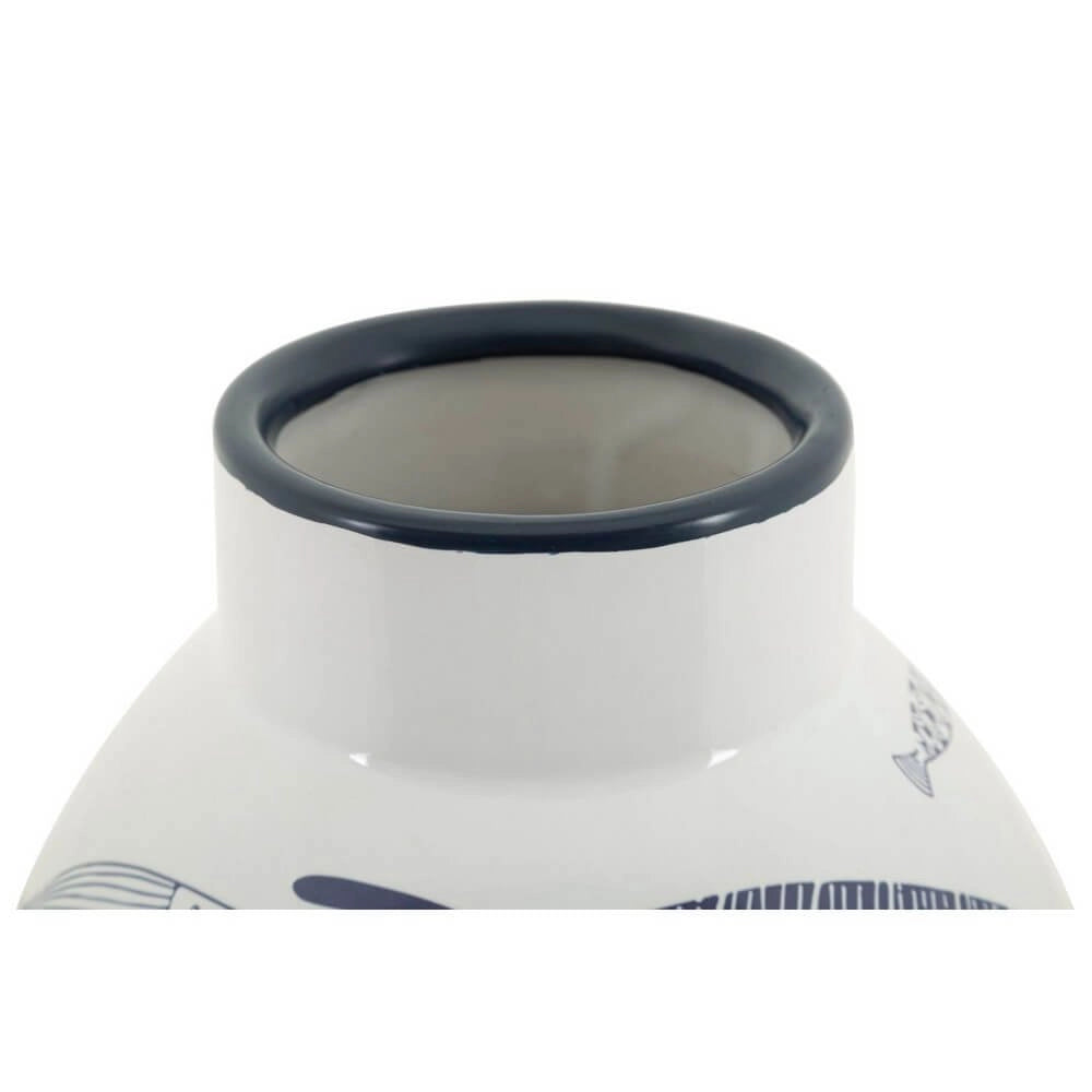 Vaso Ceramica Grande Pesci cm diam 21X31 - FISH