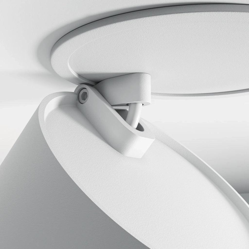 Maytoni Faretto Onda 1 luce LED integrato bianco alluminio