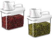 Dispensatore di detersivo a bassa dispersione - versatile e sostenibile - set da 2 - trasparente
