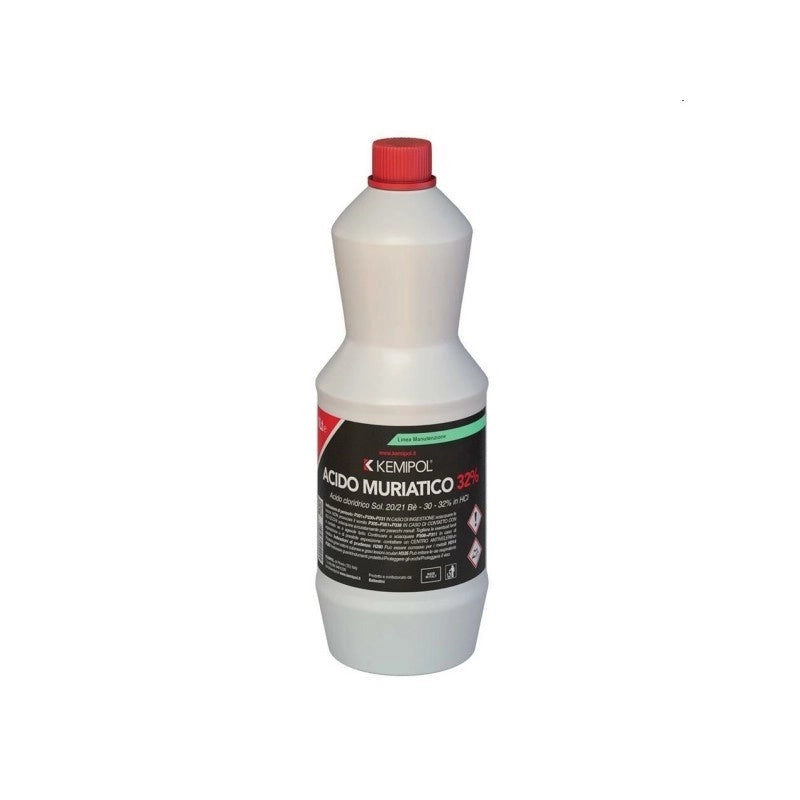 Acido cloridrico muriatico 33% 1 lt