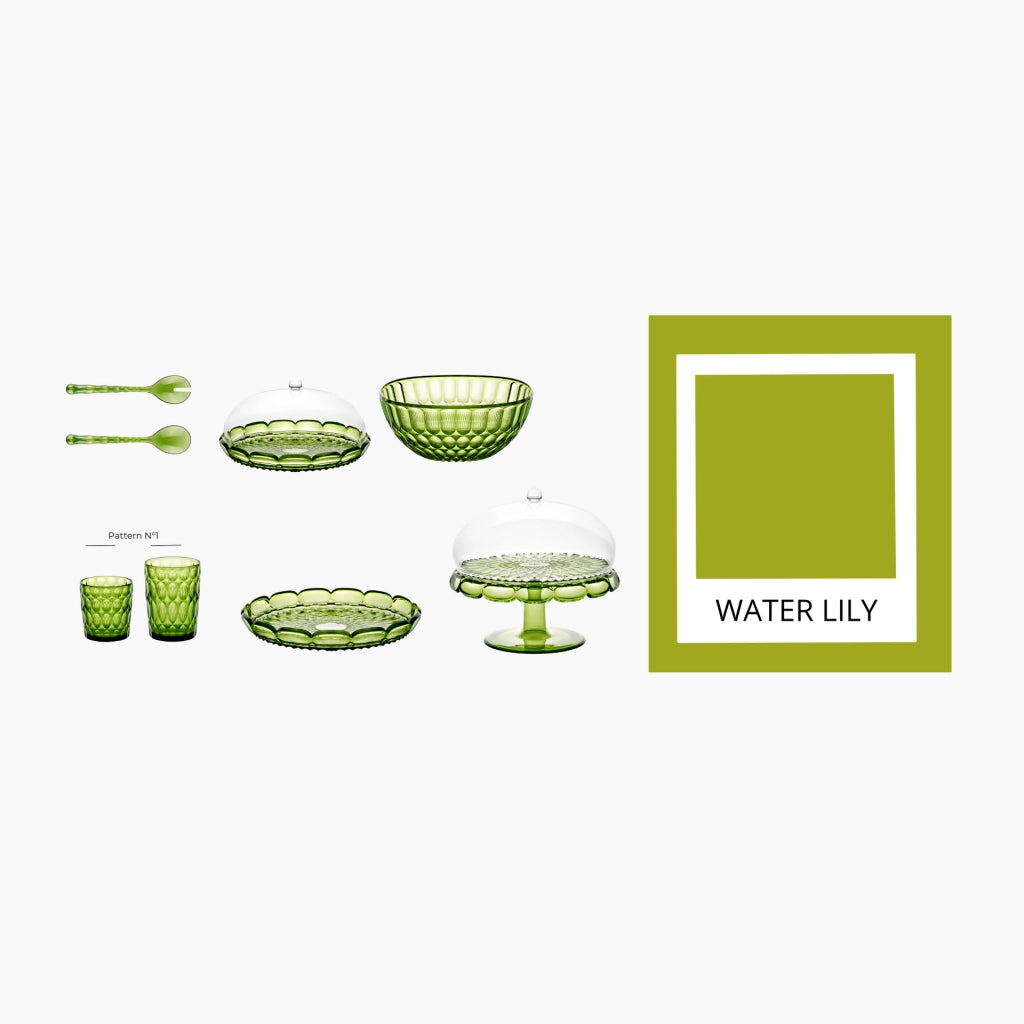 Set tortiera Vanity Ø 30 x h16 cm colore verde ninfea