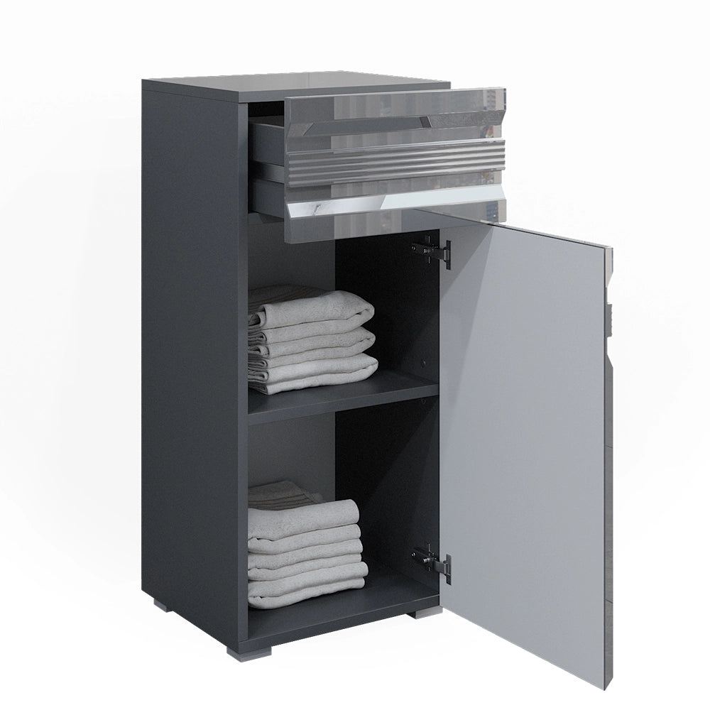 Vicco Mobiletto bagno Antracite 36.4 x 79 cm
