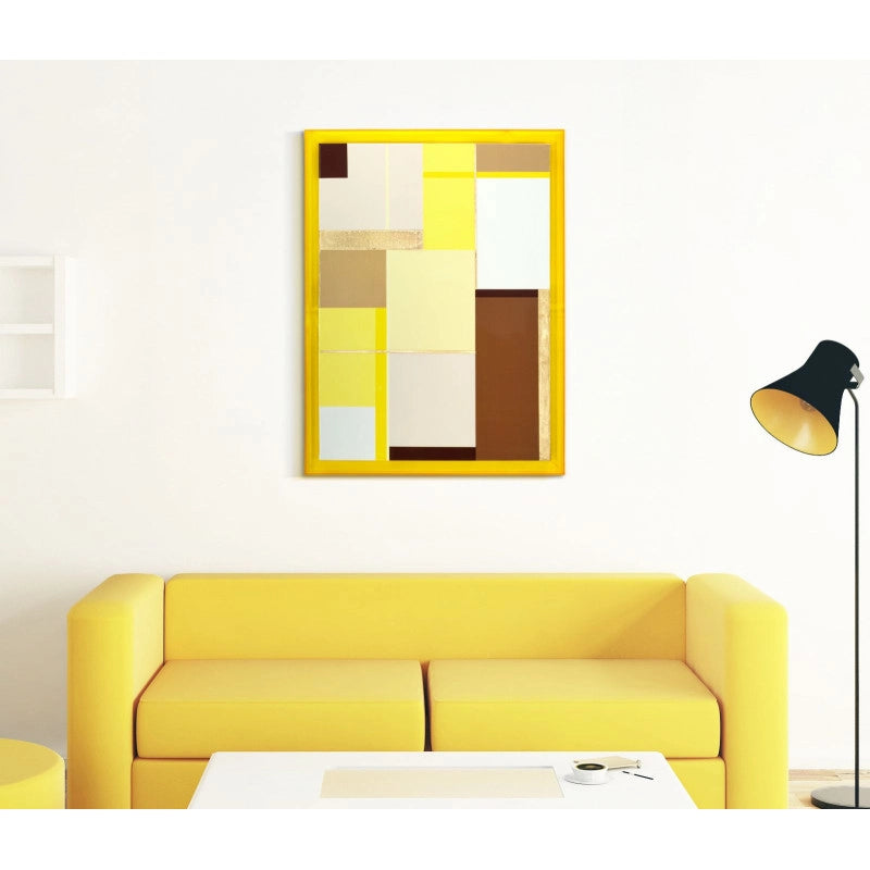 Stampa Su Tela Laccatto Acrylic Con Cornice -a- cm 60x3,3x80